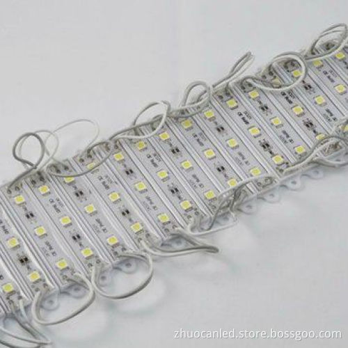 High brightness 3 LEDs IP67 5050 LED module